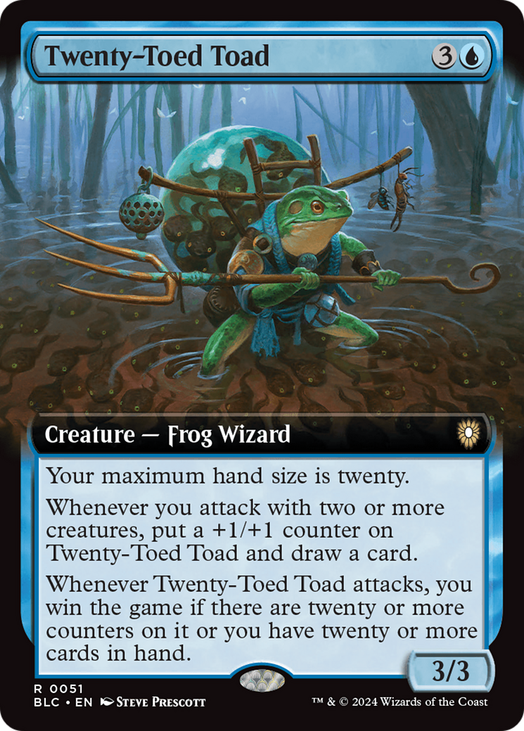 Twenty-Toed Toad (BLC-051) - : (Extended Art)