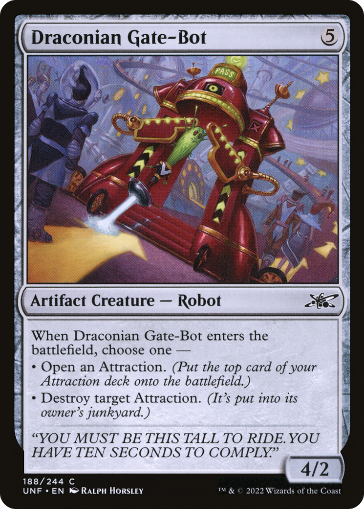 Draconian Gate-Bot (UNF-188) -  Foil