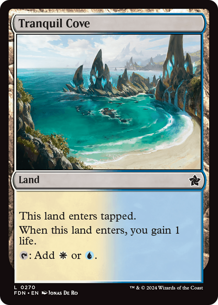 Tranquil Cove (FDN-270) -  Foil