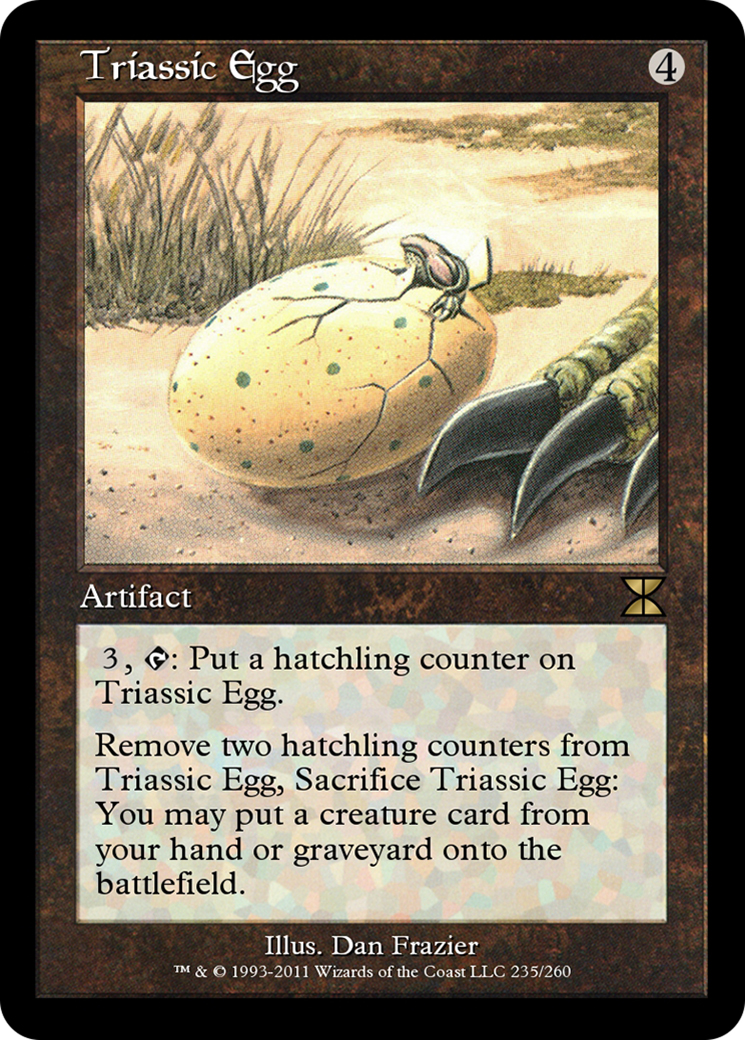 Triassic Egg (ME4-235) -  Foil