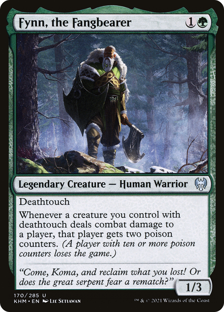 Fynn, the Fangbearer (KHM-170) -  Foil