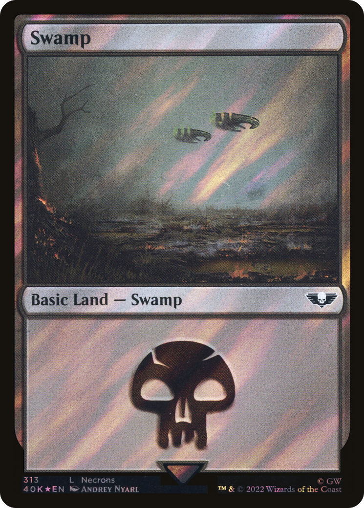 Swamp (40K-313★) -  Foil