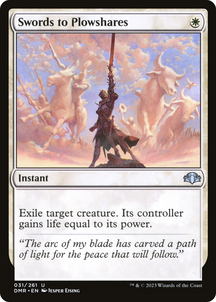 Swords to Plowshares (DMR-031) -  Foil