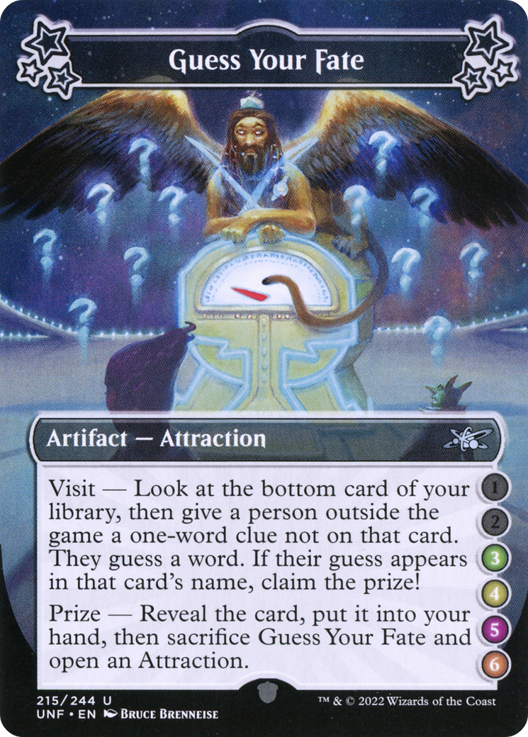 Guess Your Fate (UNF-215D) -  Foil