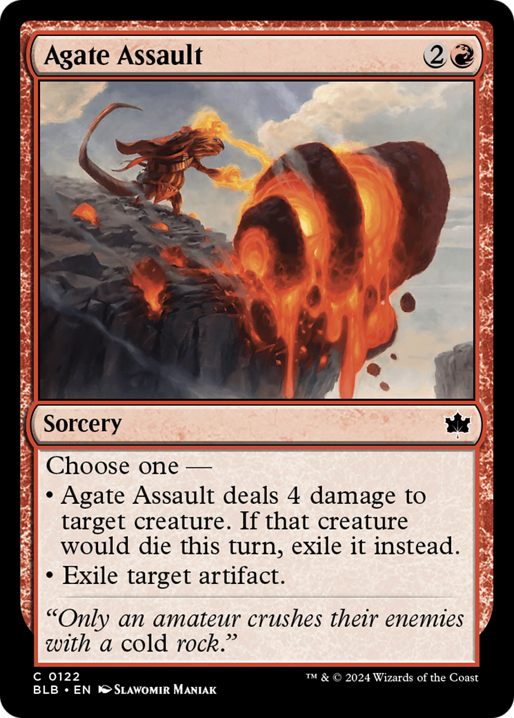 Agate Assault (BLB-122) -