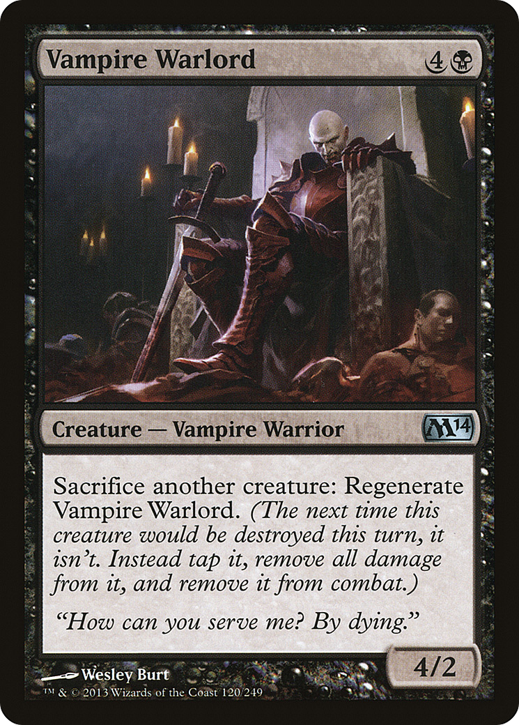 Vampire Warlord (M14-120) -