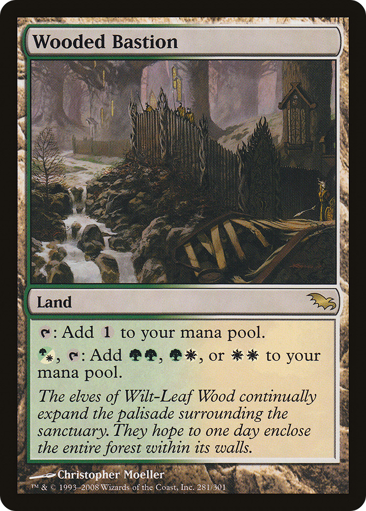 Wooded Bastion (SHM-281) -  Foil