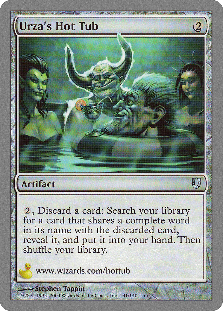 Urza's Hot Tub (UNH-131) -  Foil