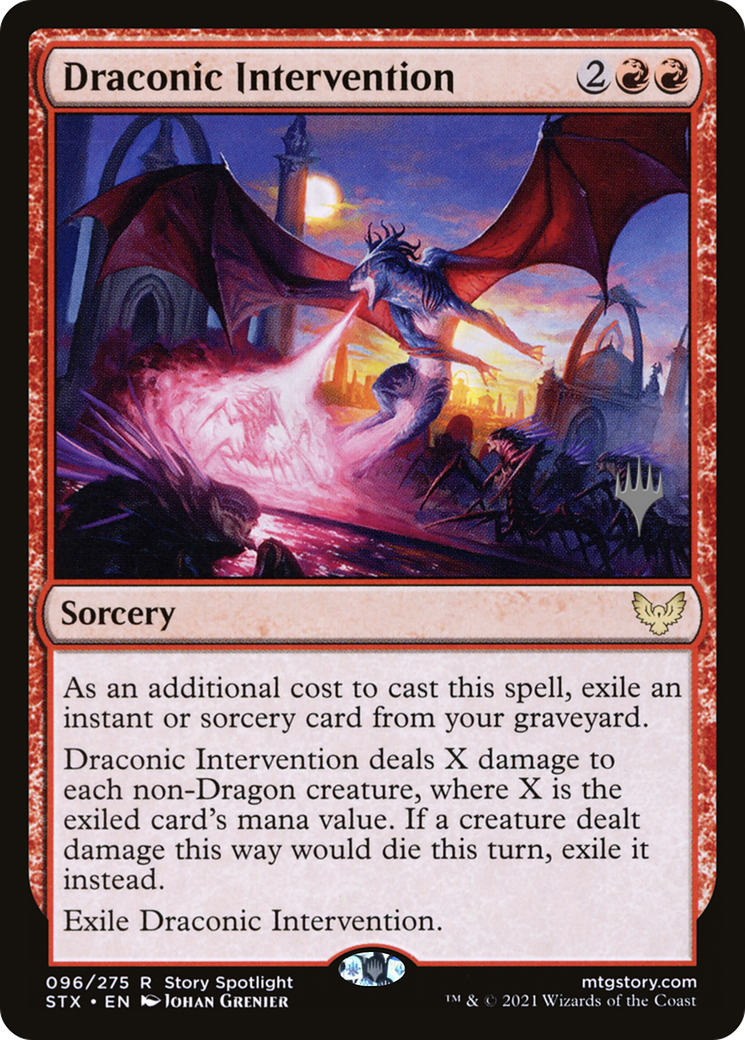 Draconic Intervention (PPSTX-96P) -  Foil