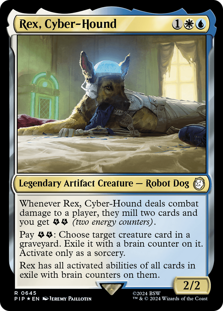 Rex, Cyber-Hound (PIP-645) -  Foil