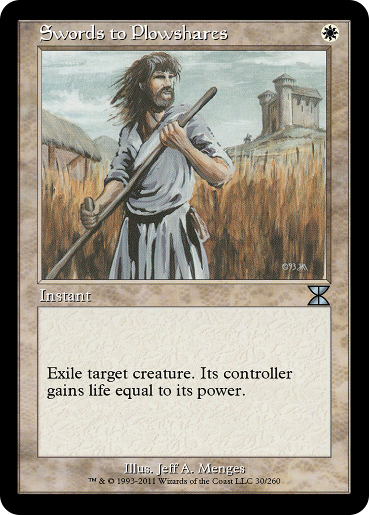 Swords to Plowshares (ME4-030) -  Foil