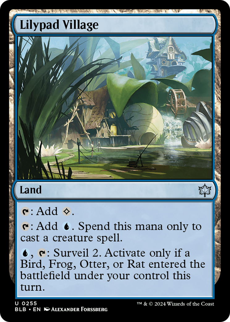 Lilypad Village (BLB-255) -  Foil