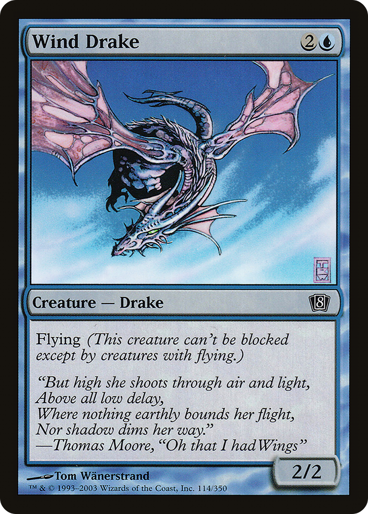 Wind Drake (8ED-114★) -  Foil