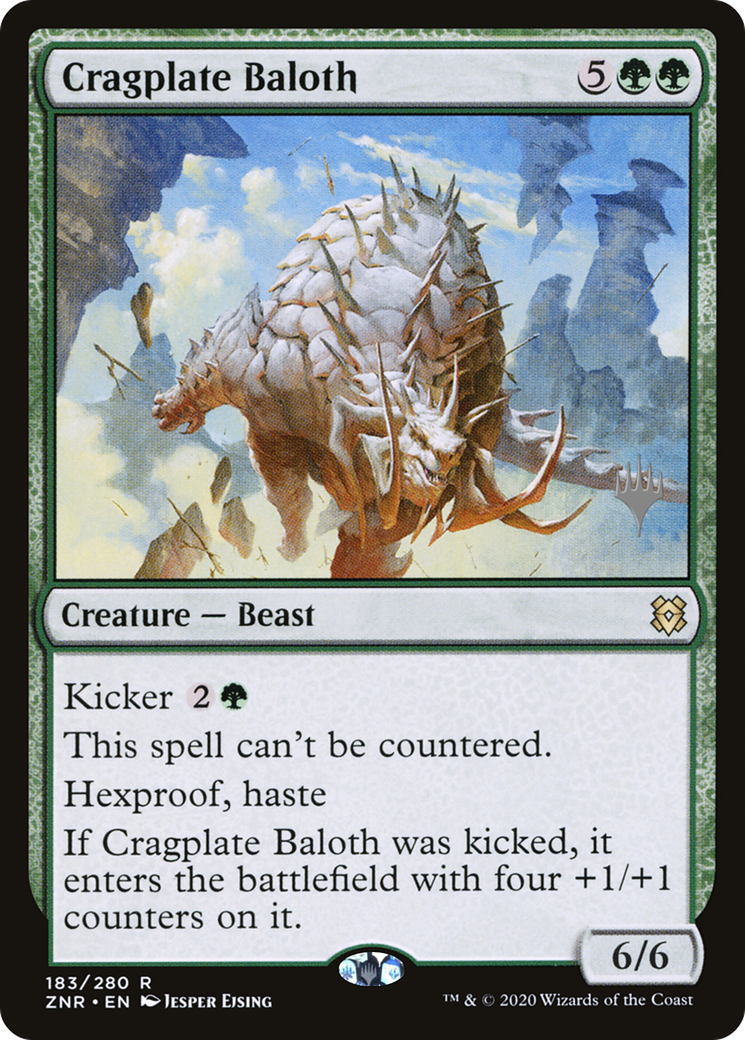 Cragplate Baloth (PPZNR-183P) -  Foil