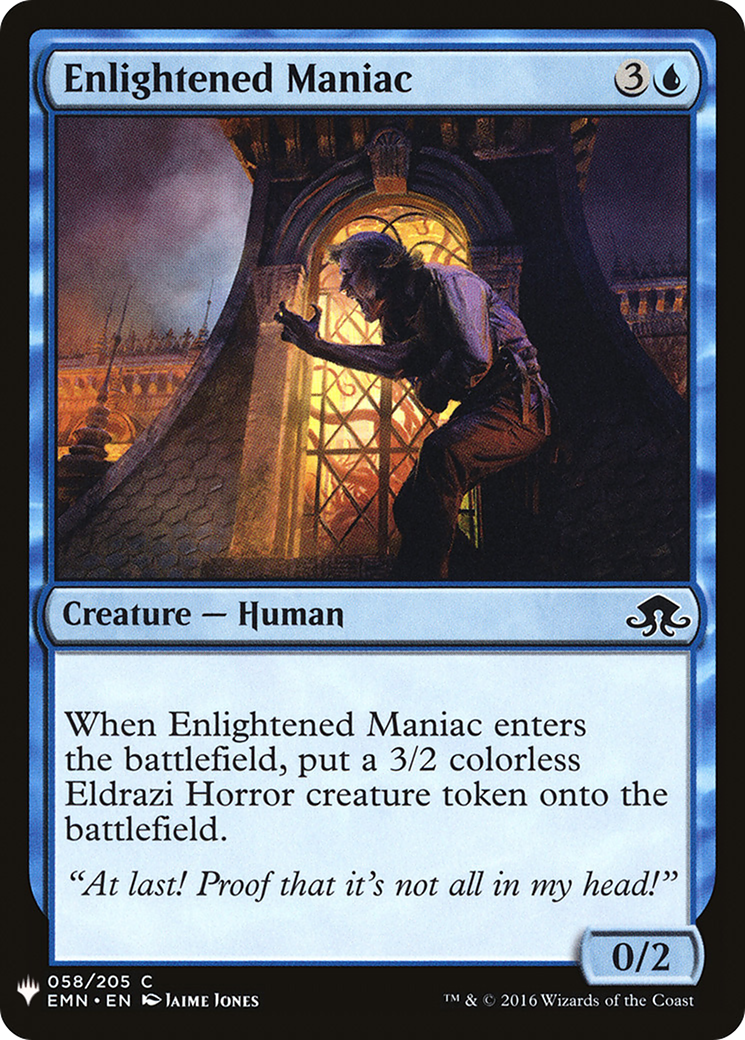 Enlightened Maniac (LIST-EMN-58) -