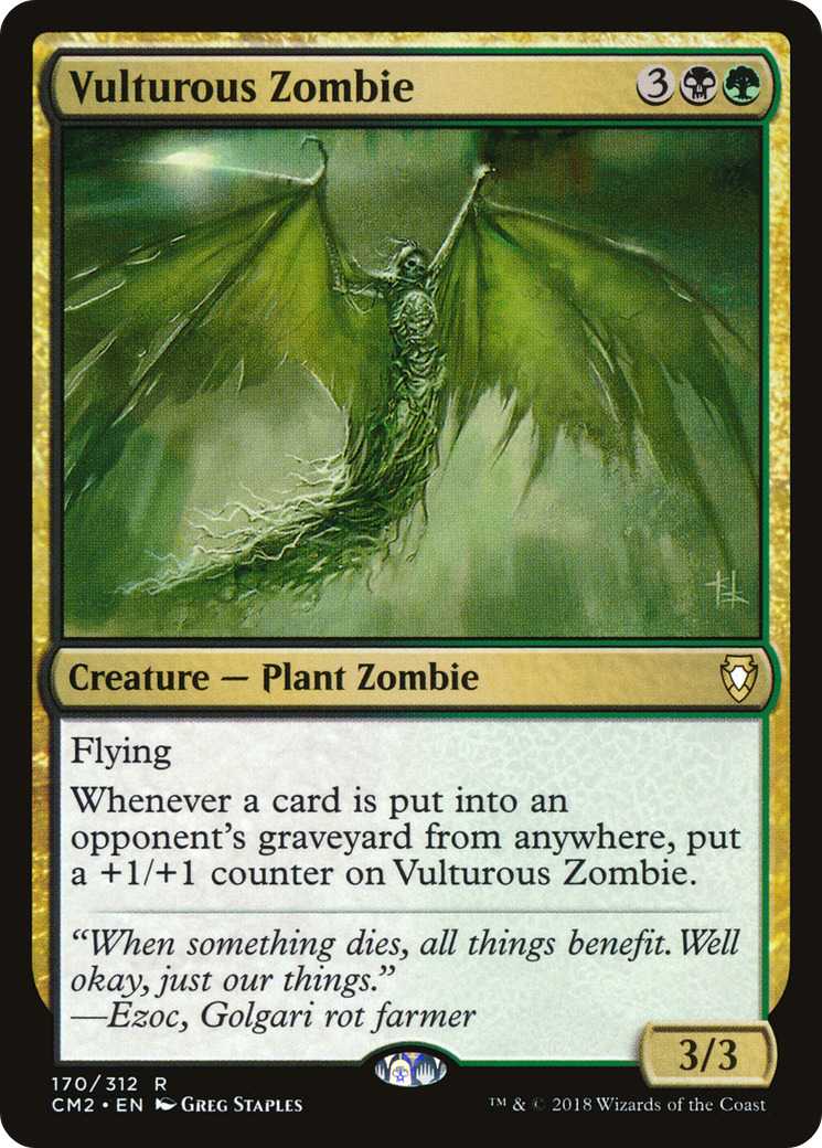 Vulturous Zombie (CM2-170) -