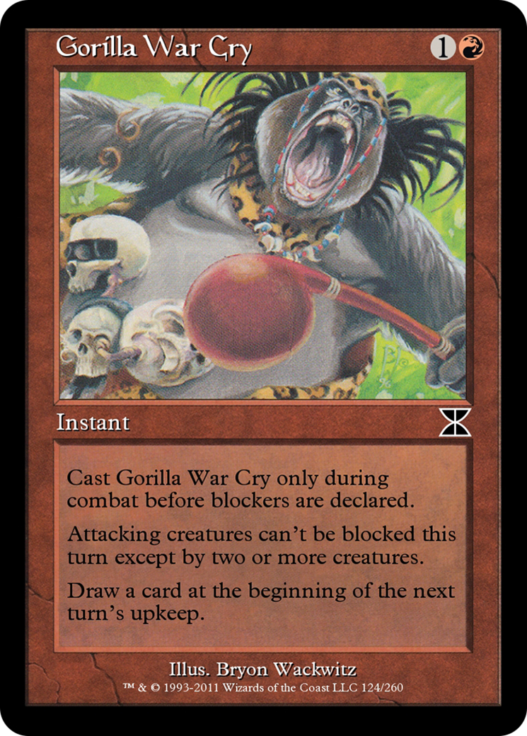 Gorilla War Cry (ME4-124) -  Foil