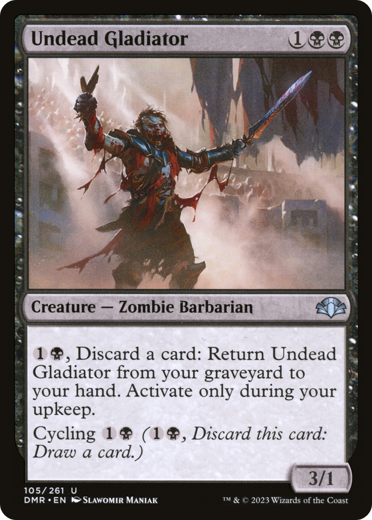 Undead Gladiator (DMR-105) -  Foil