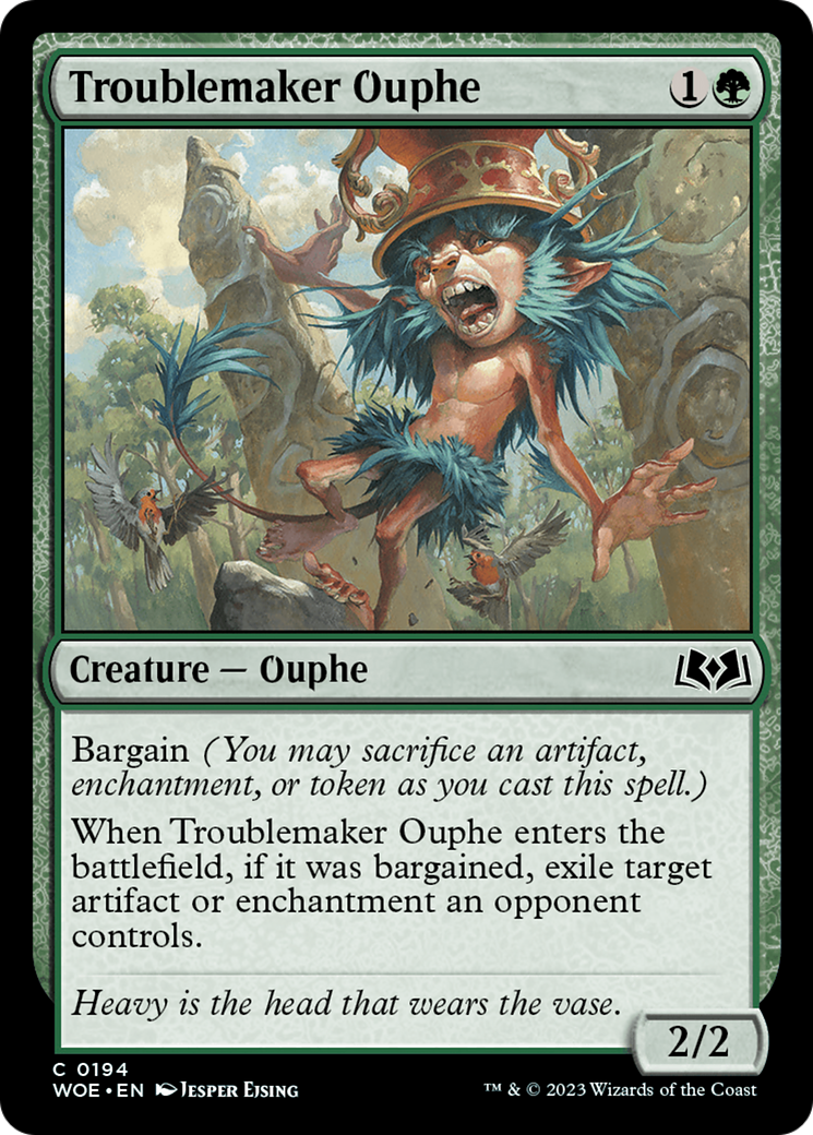 Troublemaker Ouphe (WOE-194) -  Foil