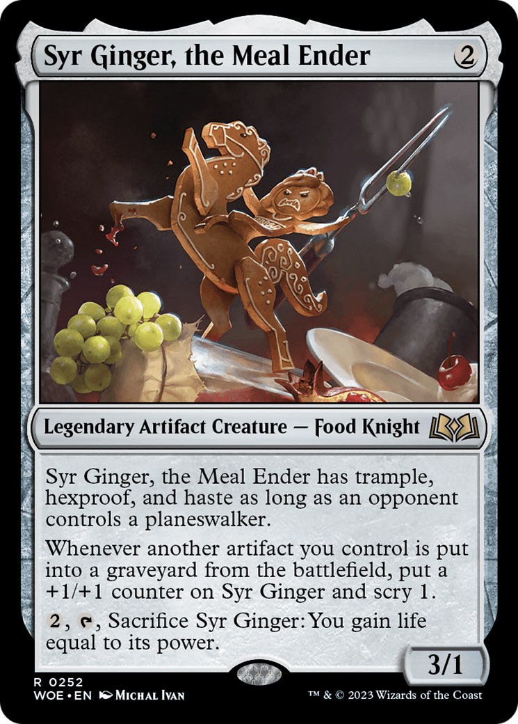 Syr Ginger, the Meal Ender (WOE-252) -  Foil