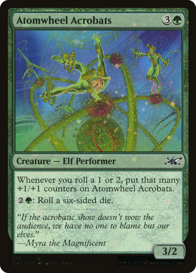 Atomwheel Acrobats (UNF-416) -  Foil