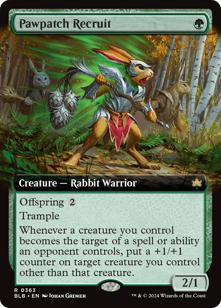 Pawpatch Recruit (BLB-363) - : (Extended Art) Foil