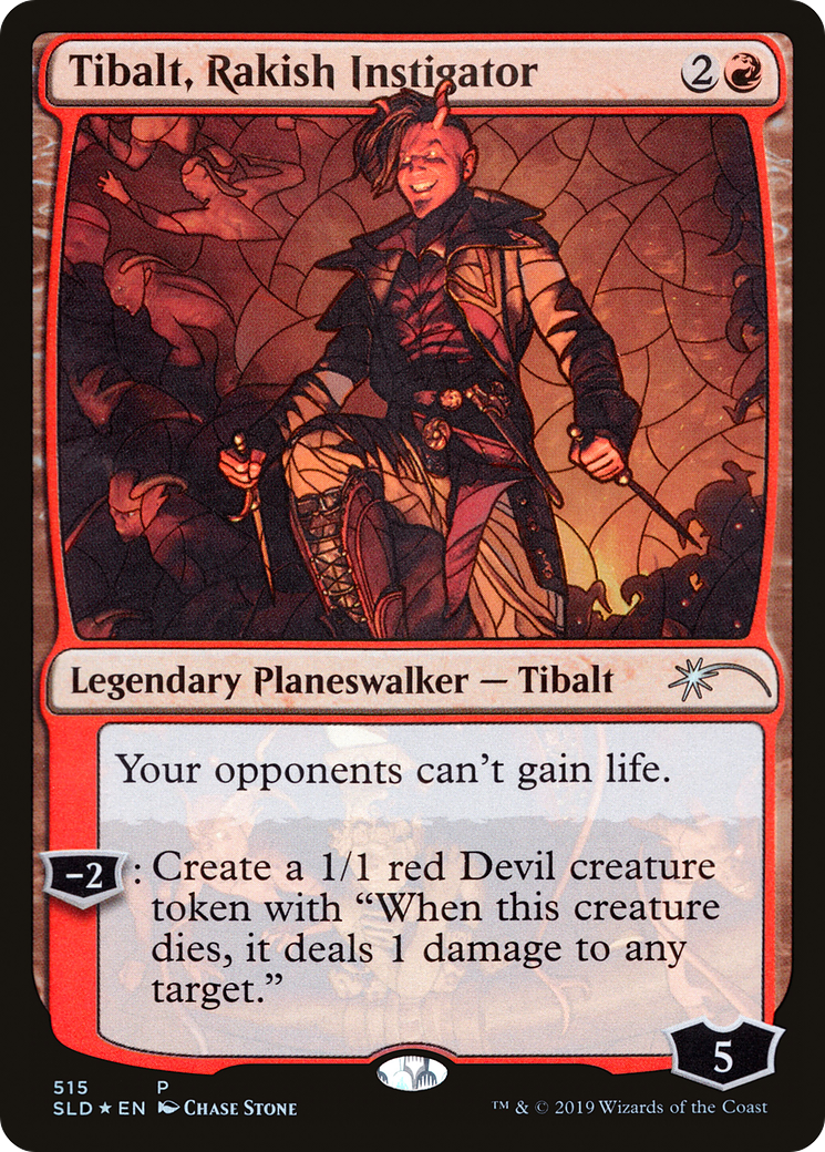 Tibalt, Rakish Instigator (SLD-515) -  Foil