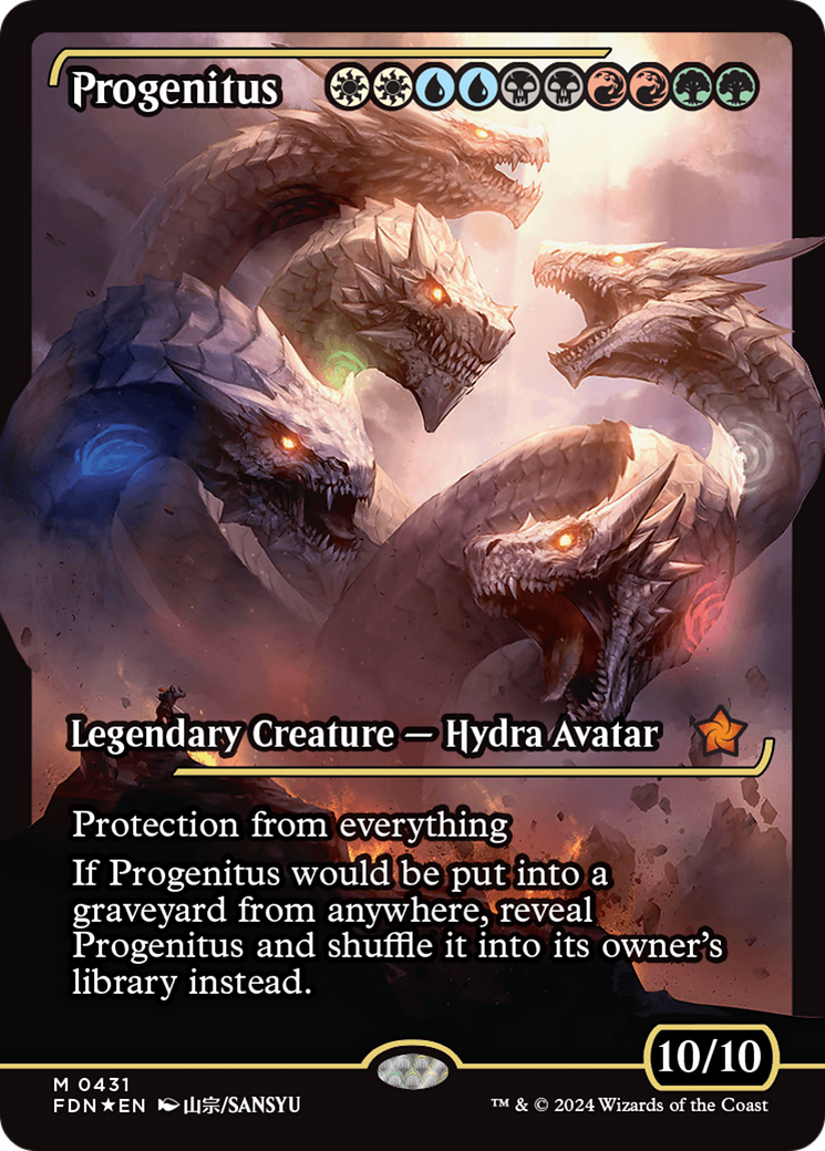 Progenitus (FDN-431) - : (Showcase) Foil