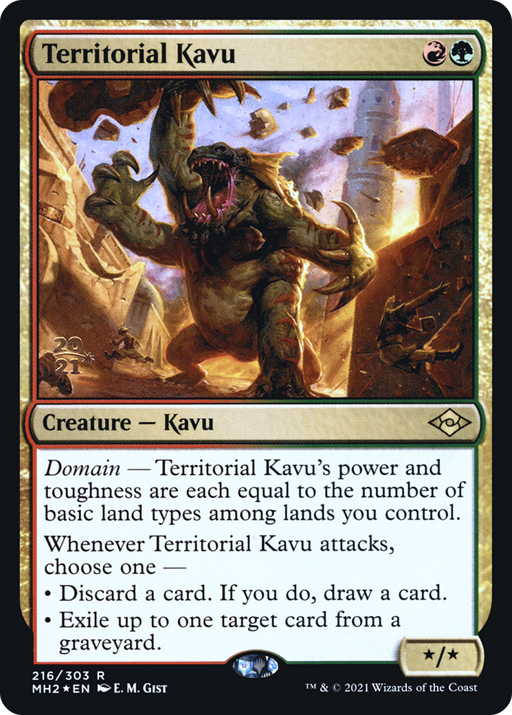 Territorial Kavu (PRE-216S) -  Foil