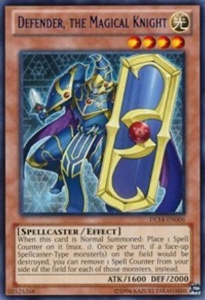 Defender, the Magical Knight (Blue) (DL14-EN006) - Duelist League Promo Unlimited