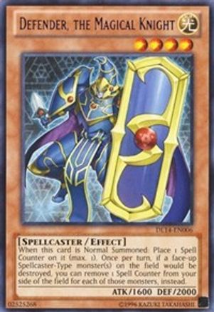 Defender, the Magical Knight (Purple) (DL14-EN006) - Duelist League Promo Unlimited