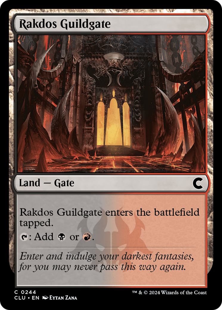 Rakdos Guildgate (CLU-244) -