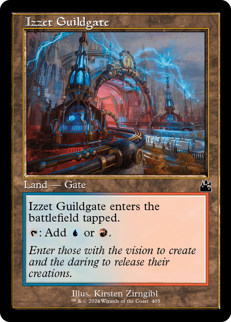 Izzet Guildgate (RVR-405) -  Foil