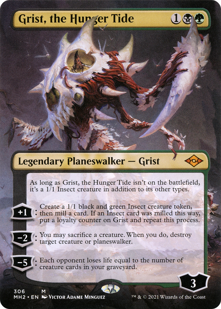 Grist, the Hunger Tide (MH2-306) -  (Borderless) Foil