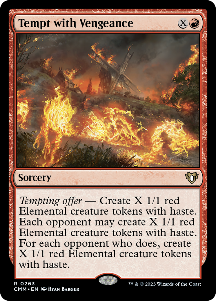 Tempt with Vengeance (CMM-263) - : (Extended Art) Foil