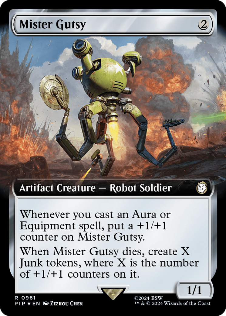 Mister Gutsy (PIP-961) - : (Extended Art) Foil