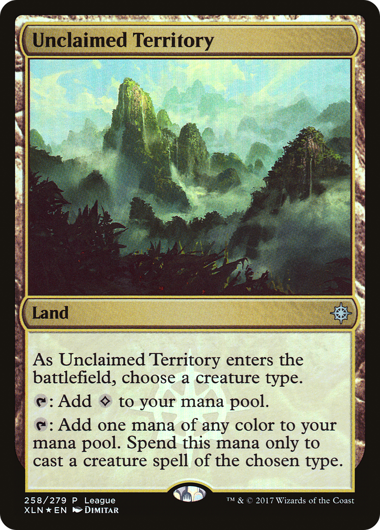 Unclaimed Territory (LEP-258) -  Foil