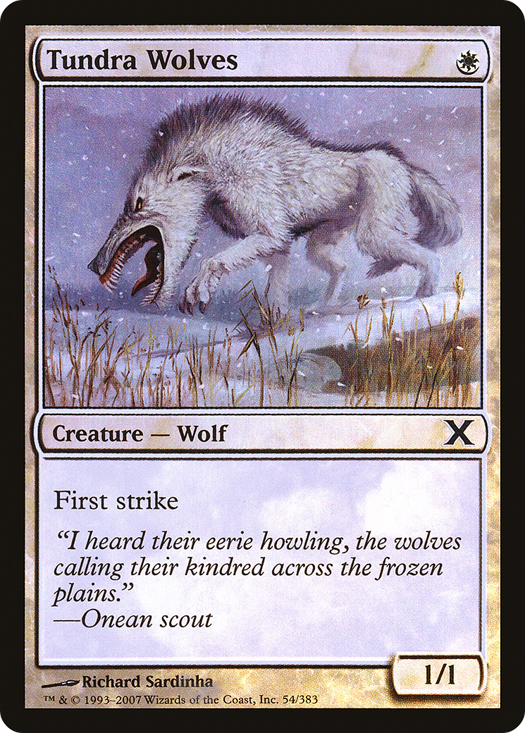 Tundra Wolves (10E-54★) -  Foil