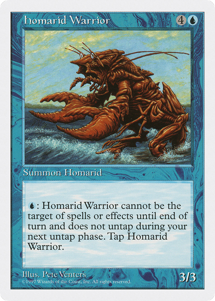 Homarid Warrior (5ED-092) -