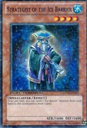 Strategist of the Ice Barrier (DT04-EN082) - Duel Terminal 4 Limited