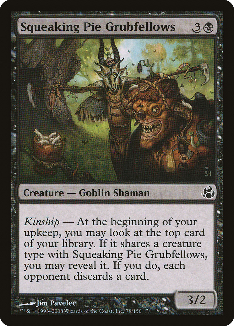 Squeaking Pie Grubfellows (MOR-078) -  Foil