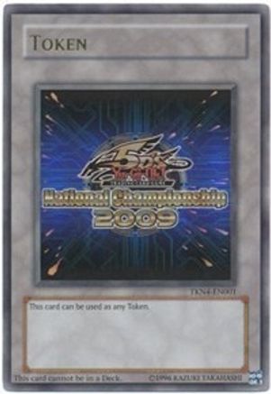 Yu-Gi-Oh 5D's 2009 National Championship Token (TKN4-EN001) - Yu-Gi-Oh! Tokens Unlimited