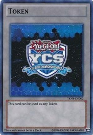 Yu-Gi-Oh Championship Series Token (2012 Pre-registration) (TKN4-EN002) - Yu-Gi-Oh! Tokens Unlimited