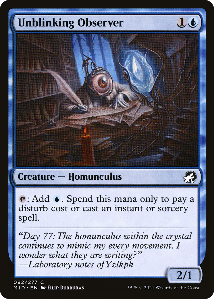 Unblinking Observer (MID-082) -  Foil