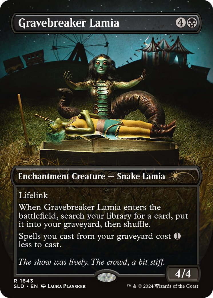 Gravebreaker Lamia (SLD-1643) -  (Borderless)