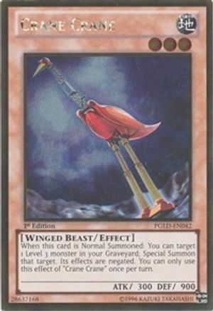 Crane Crane (PGLD-EN042) - Premium Gold 1st Edition