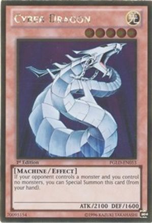 Cyber Dragon (PGLD-EN053) - Premium Gold 1st Edition