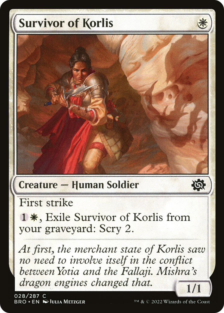 Survivor of Korlis (BRO-028) -  Foil