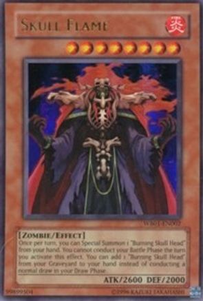 Skull Flame (WB01-EN002) - Yu-Gi-Oh! 5D's Wheelie Breakers Promotional Cards Unlimited