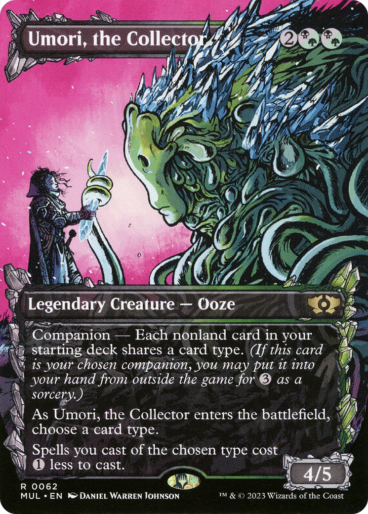 Umori, the Collector (MUL-062) - : (Showcase) (Borderless) Foil